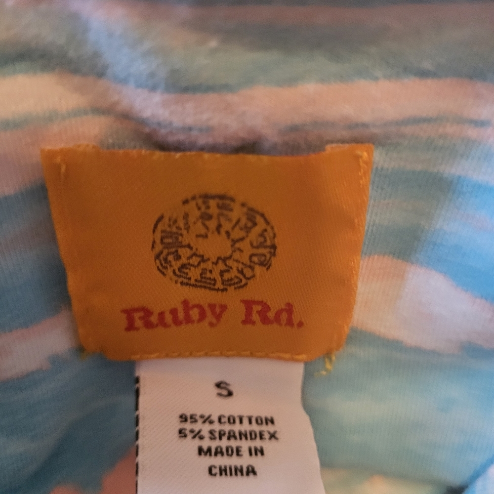 Ruby Rd Long Sleeve Top sz S - Picture 3 of 4